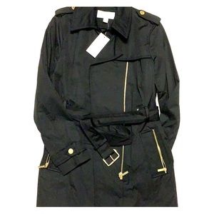 MICHAEL KORS ZIP FRONT JACKET. NEW WITH TAGS.